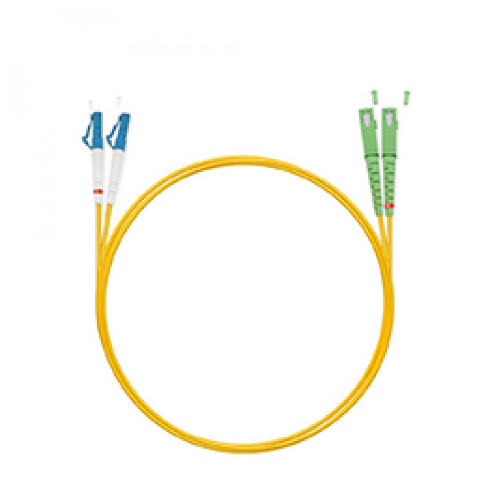 Cabeus FOP(s)-9-SC/APC-LC/UPC-25m Шнур оптический simplex SC/APC-LC/UPC 9/125 sm 25м LSZH