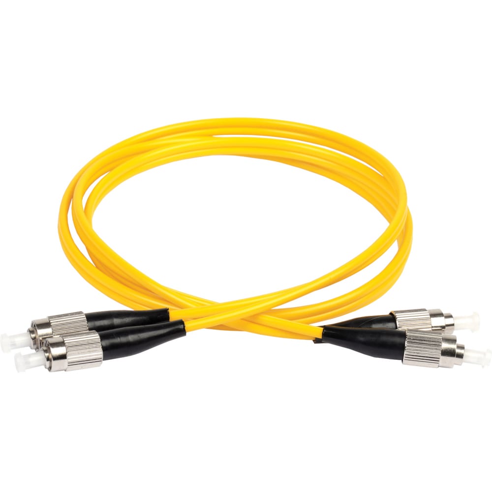 Lanmaster LAN-2FC-2FC/SU-7.0 Патч-корд оптический LANMASTER, LSZH, дуплексный, FC/UPC-FC/UPC, SM OS2, 7.0 м