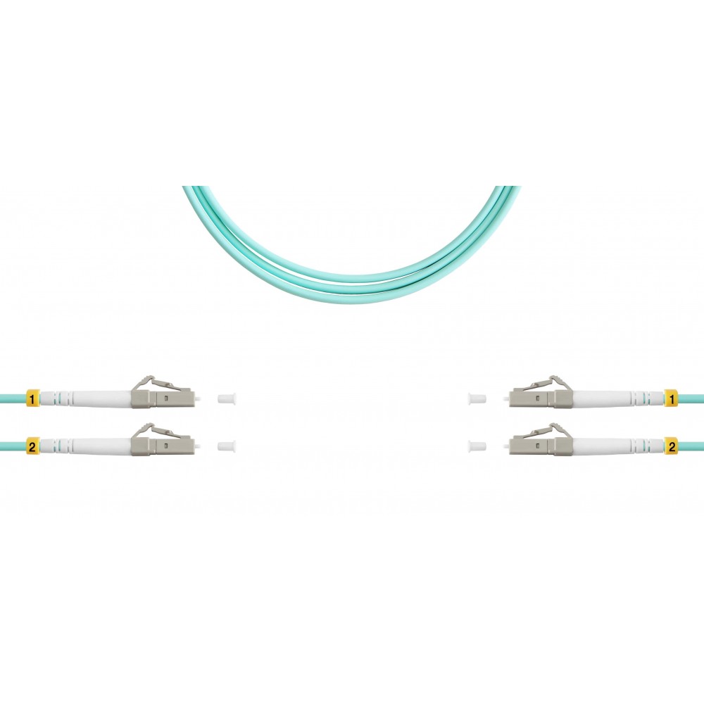 Патч-корд ВО MM(OM3), LC/UPC-LC/UPC, 3.0мм, duplex, LSZH, 10м