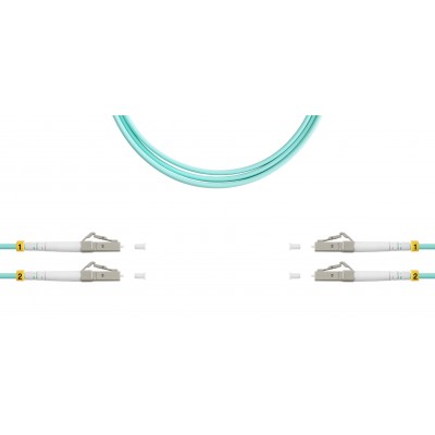 Патч-корд ВО MM(OM3), LC/UPC-LC/UPC, 3.0мм, duplex, LSZH, 10м